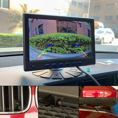 GreenYi 360° Adjustable AHD1080 Car Rear View Camera Universal Mini Side/Front/Backup 170° Fisheye Lens Night Vision Cam Reverse by InterCyprus Trading Ltd