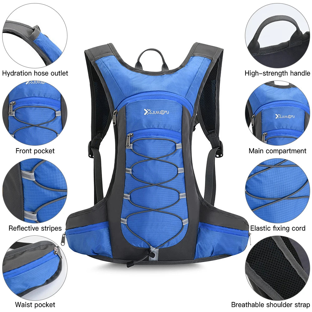 Climbing Backpack Lightweight 10L &ndash; Water Repellent Design