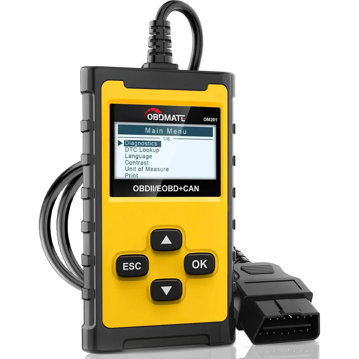 OBD2 Scanner Code Reader Check Engine Light Car Diagnostic Tool Read Clear Fault Codes Full OBD2 Functions 2026 by InterCyprus Trading Ltd