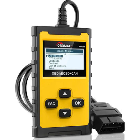 OBD2 Scanner Code Reader Check Engine Light Car Diagnostic Tool Read Clear Fault Codes Full OBD2 Functions 2026 by InterCyprus Trading Ltd