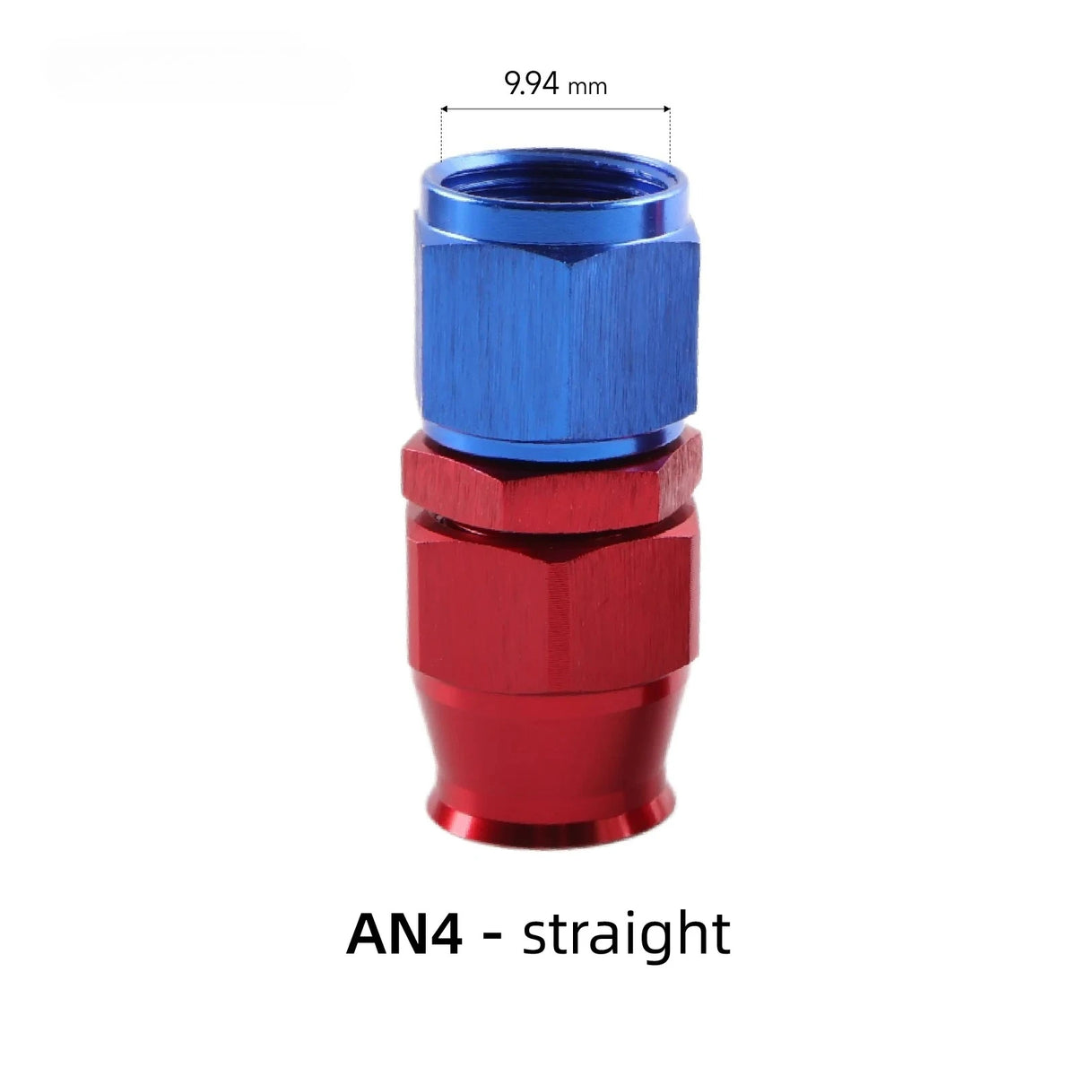 PTFE Swivel Hose End Fitting Kit, AN4/6/8/10, 0-180 Degree Adapter by InterCyprus Trading Ltd
