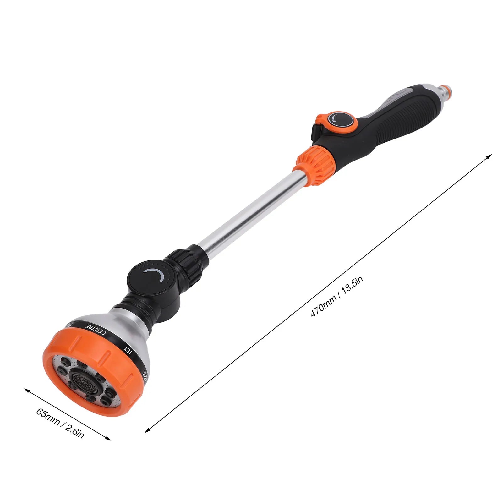 Garden Sprayer Wand &ndash; Ergonomic Anti Slip Handle 8 Patterns