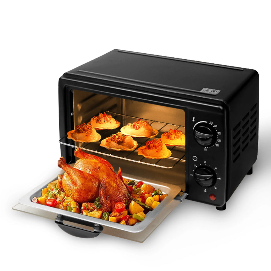 700W 13L Mini-Heißluftfritteuse – Multifunktionaler Konvektionsbäcker