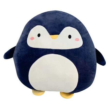 40cm Kawaii Plush Animal Pillow - Penguin, Pig, Rabbit, Panda, Crab