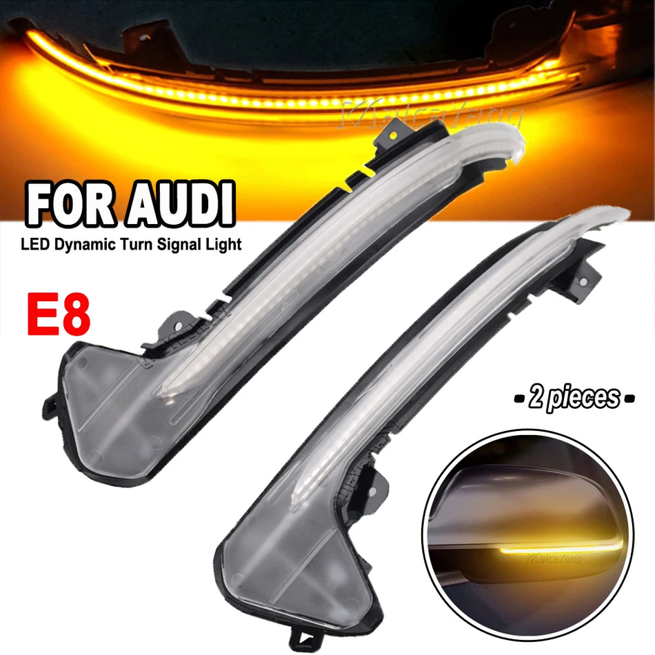 LED Dynamic Turn Signal Lights For Audi A6 C7 4G S6 RS6 2012-2018
