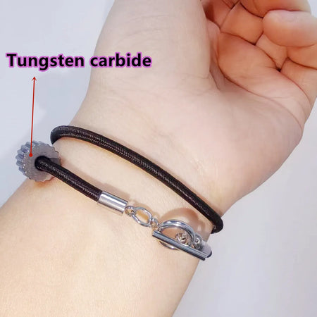 Self Defense Gadgets Bracelet &ndash; Tungsten Carbide Bead