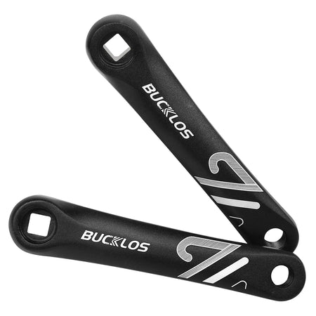 BUCKLOS Bicycle Replacement Crank Arm Square Spline Hole Left Cranks Exercise Bike Crank E-bike Dynamic Bicycles Crankset by InterCyprus Trading Ltd