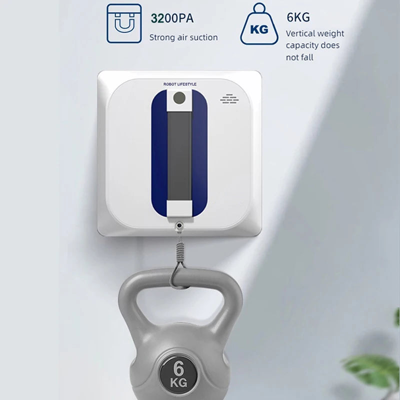 2025 Robot za pranje oken z 3200Pa sesanjem Tuya App Remote