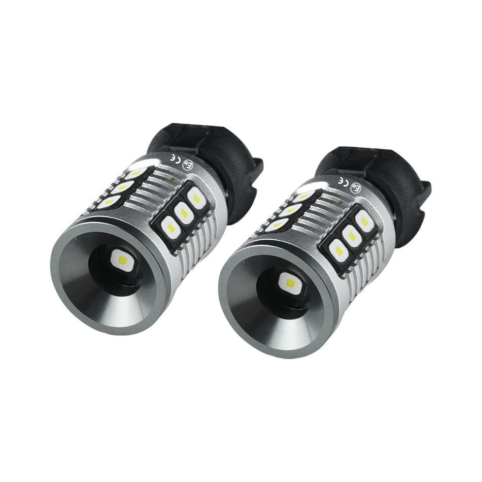 PW24W LED Zijmarkeringslampen 16 SMD Canbus Voor BMW Audi VW Golf MK7