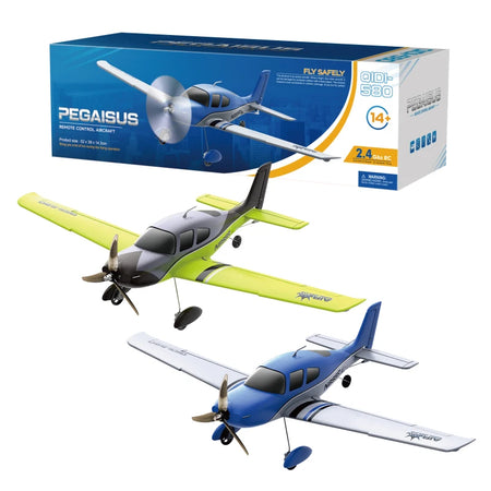 QIDI580 Stunt RC Glider Plane - 4CH 2.4G Brushless Power