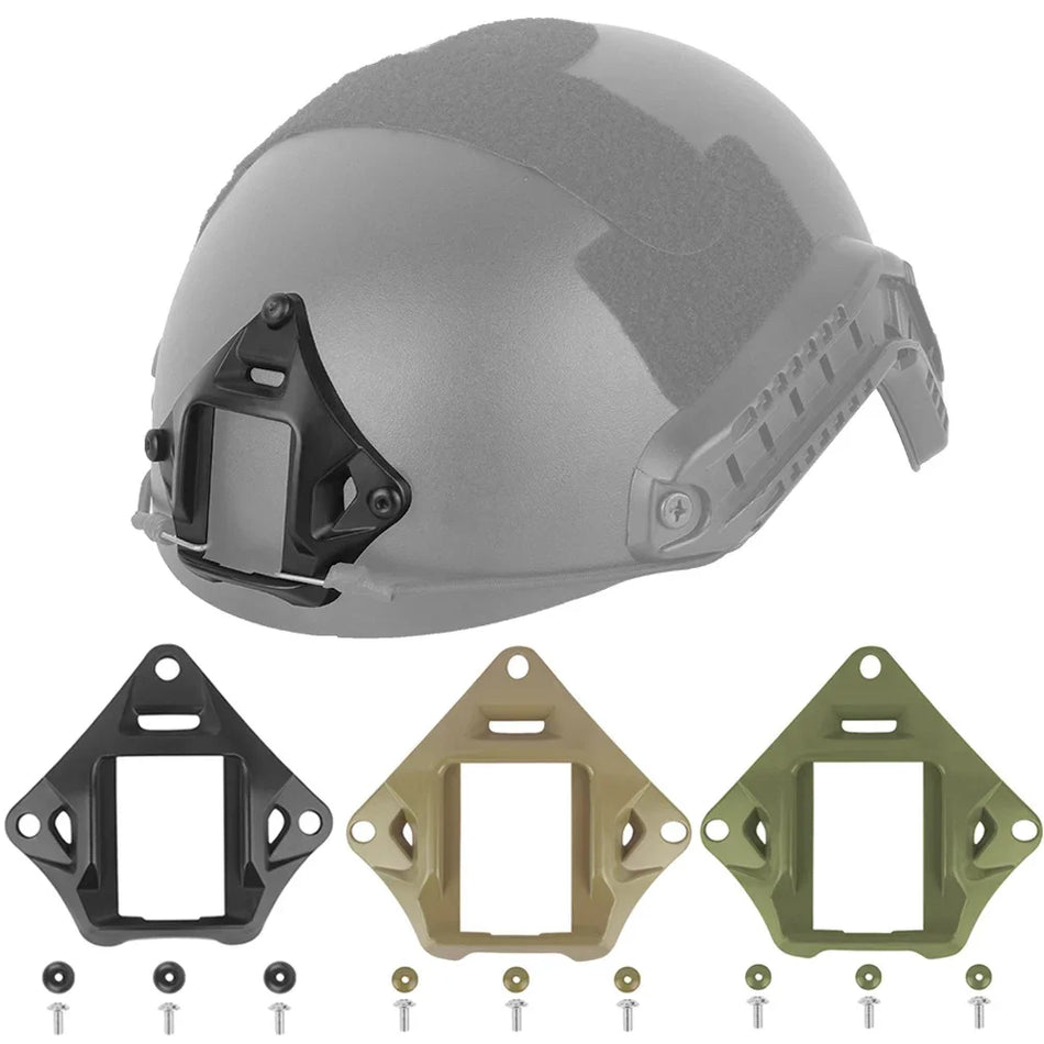 🟠 Тактический шлем горы Ночное зрение алюминиевое сплав NVG Аксуары быстрого шлема для шлема Ach Mich Pasgt Helmet