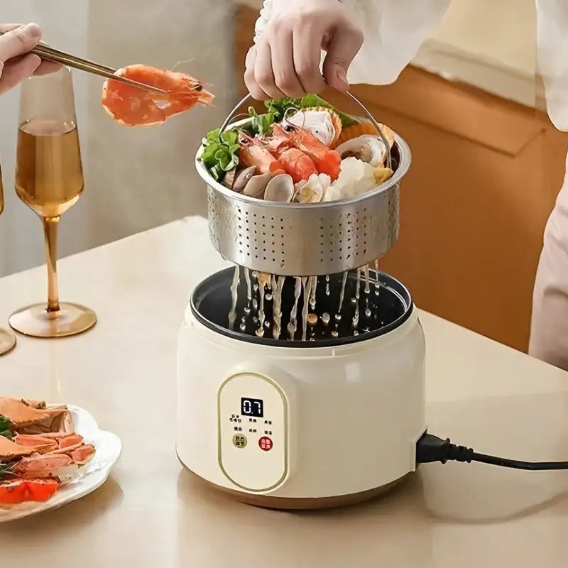 1.8L Mini Rice Cooker Nonstick Inner Pot For 1 To 2 People