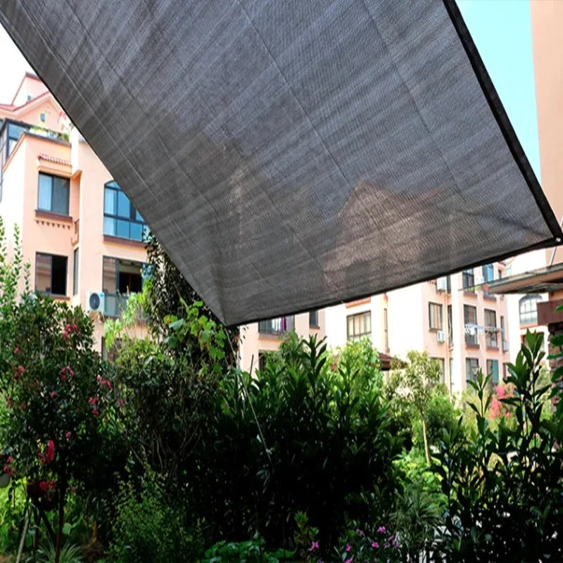 85% Anti-UV Grey HDPE Sun Shade Net for Outdoor Spaces and Plant Protection