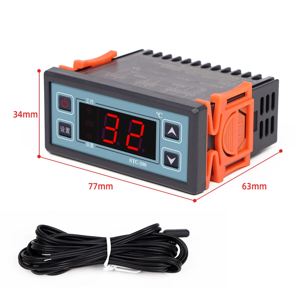 STC-200 Digital Thermostat &ndash; Accurate Temperature Control