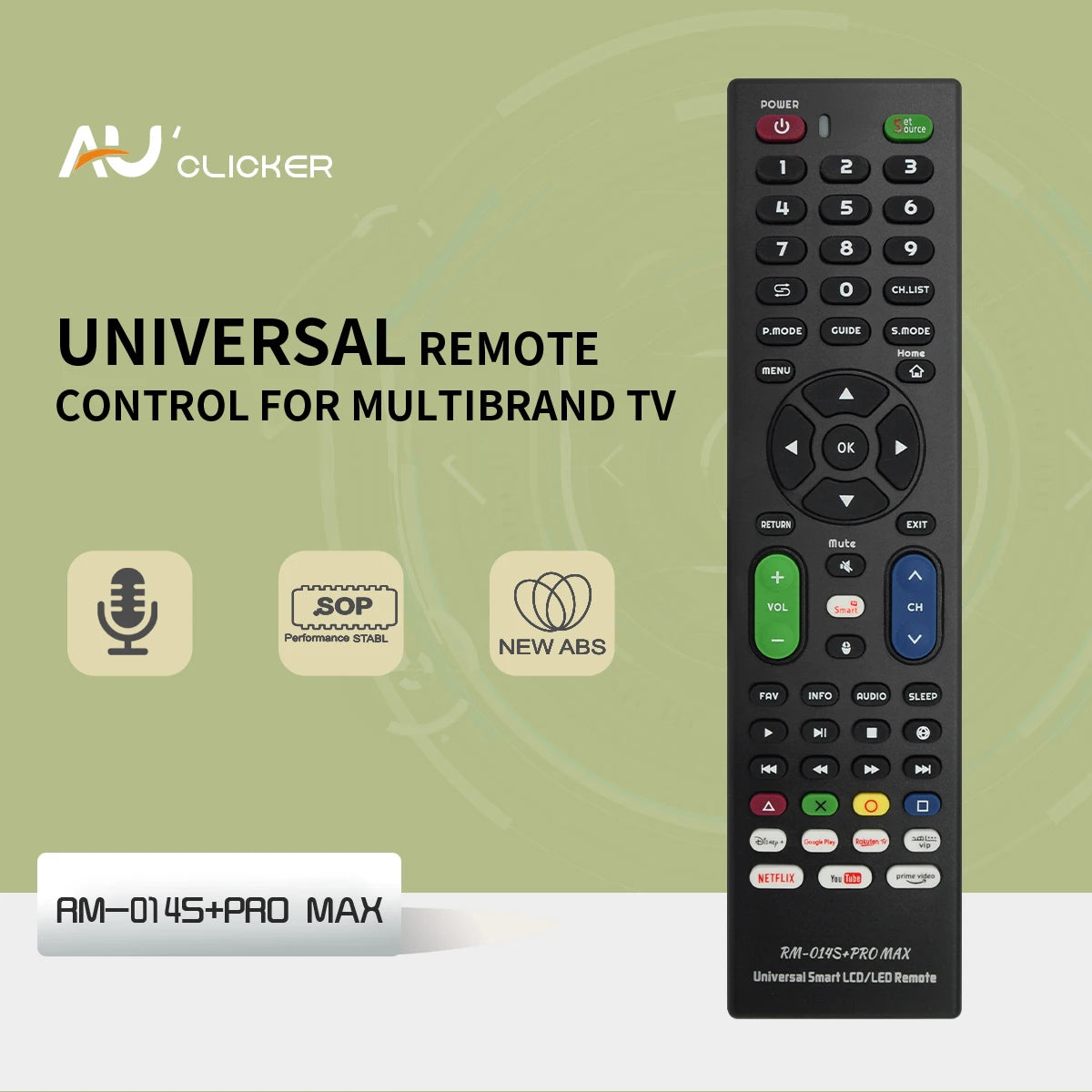 Universal TV Remote Control for All Brands - Easy Setup and Use