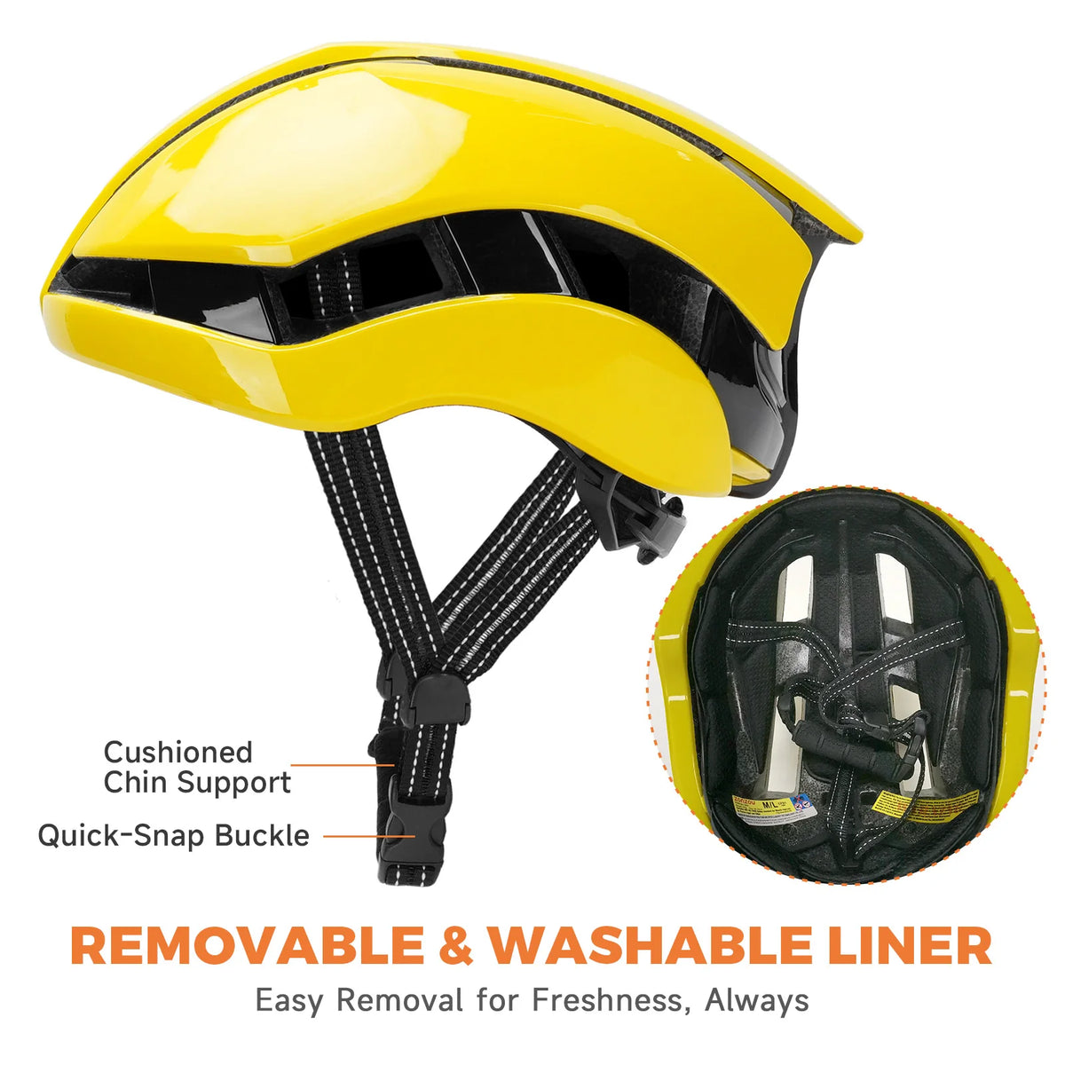 Smart Bike Helmet with Light &ndash; Night Light with Auto Brake