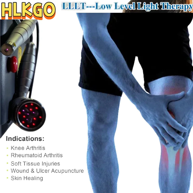 HLKGO Doppia Sonda Medicale di Grado LLLT Sollievo dal Dolore da Borsite