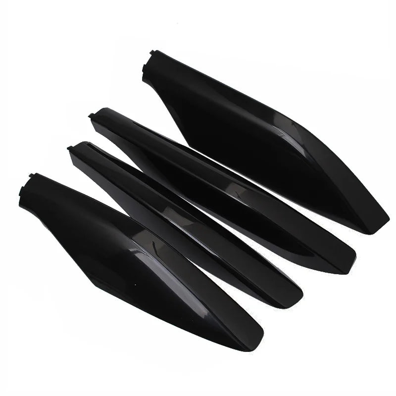 Toyota Land Cruiser Prado FJ120 Roof Rack End Protection Covers, črna ABS, 4PCS