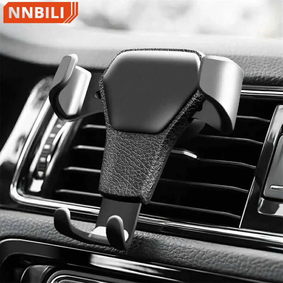 Universal Gravity Auto Phone Holder Car Air Vent Clip Mount Mobile Phone Holder Cell Phone Stand Support For iPhone For Samsung