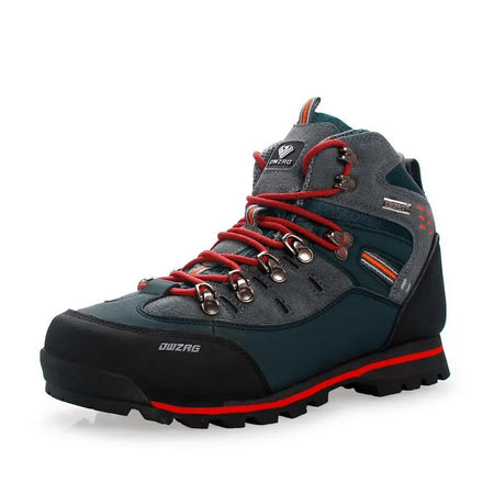 Hiking Shoes Men Outdoor Mountain Climbing Sneaker Mens Top Quality Fashion Casual Snow Boots Orange / 43