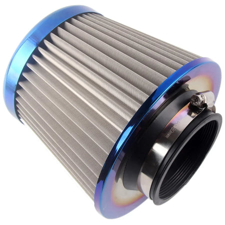 Universal Stainless Steel Cone Air Filter With High Flow Intake by InterCyprus Trading Ltd