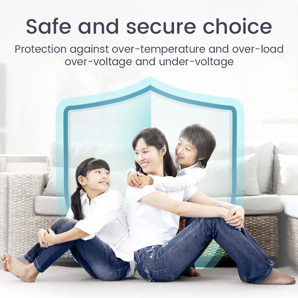 TONGOU WiFi Smart Circuit Breaker with Over/Under Voltage Protection and Remote Control