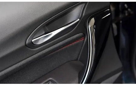 For BMW 1 2 Series F20 F21 2012-2016 Gloss Black ABS Replacement Car Interior Door Panel Cover Door Pull Handle Trim 2Pcs 4Pcs by InterCyprus Trading Ltd