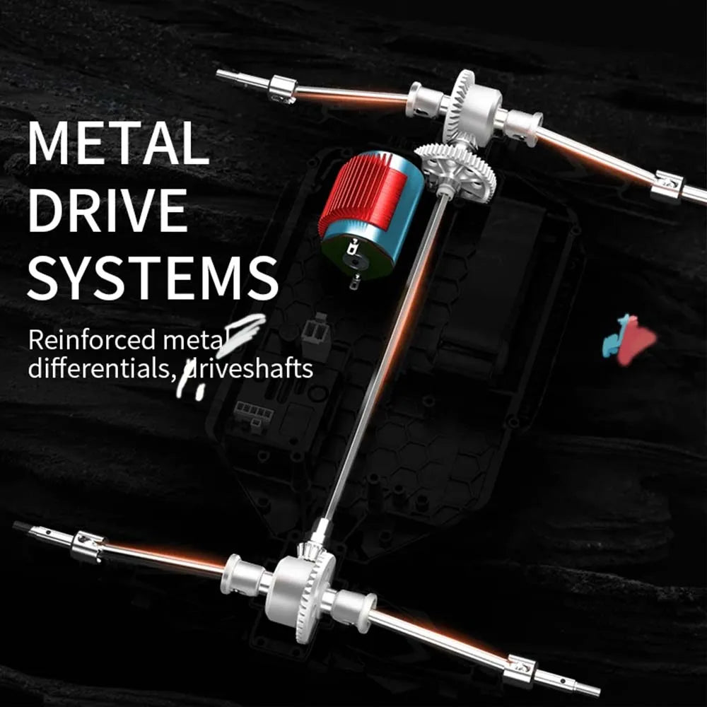 1:14 40Km/h RC Car &ndash; High Speed Brushless 4WD Off Road