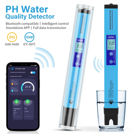 2/5 In 1 Bluetooth PH Meter TDS EC Salinity SG &ndash; Backlit
