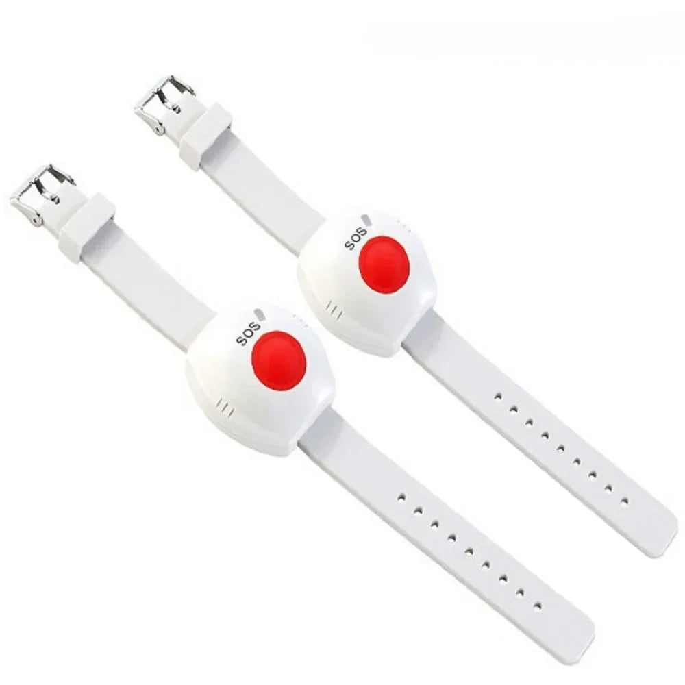 TP-309DR-2 Panic Button Bracelet - 433MHz SOS Alarm Default Title