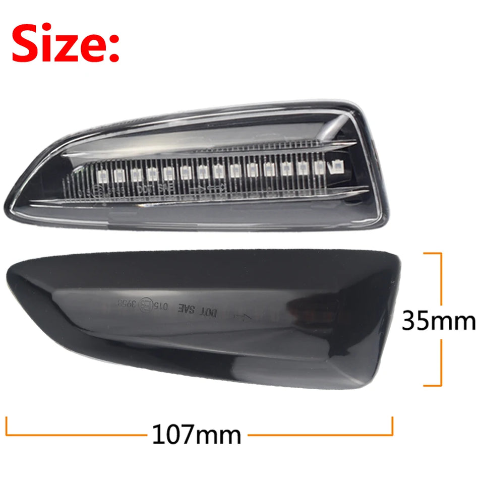 Sekvenciāla LED sānu marķēšanas gaisma Opel Zafira Tourer