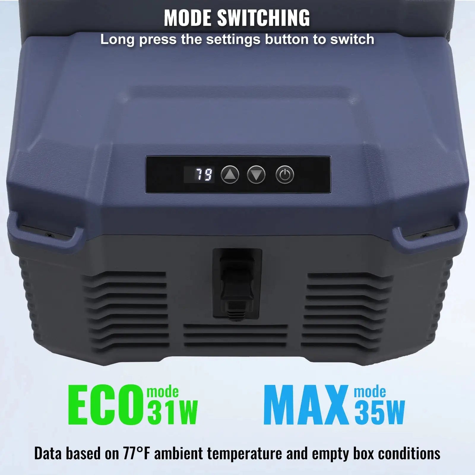 8L To 75L Car Refrigerator Outdoor Icebox Bluetooth