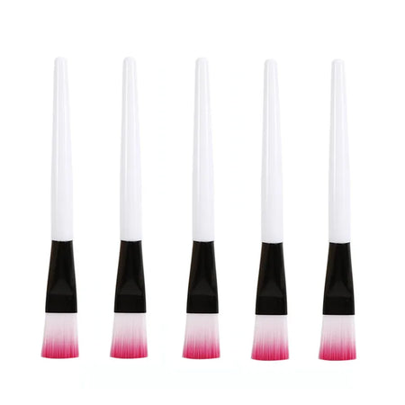 Fiber Mask Brush Set - Soft Nylon Hair Applicator for Face &amp; Eye Care