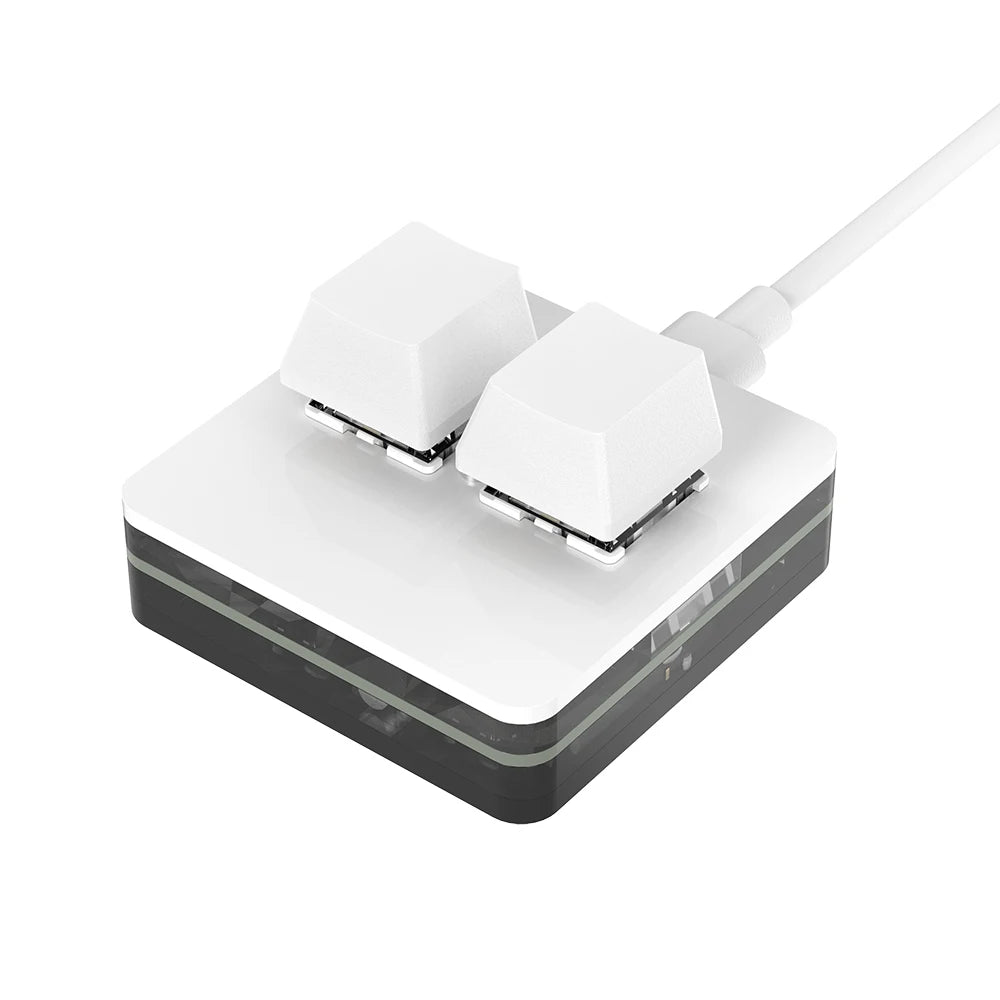 Macropad Macro Keyboard RGB Mini Knob &ndash; Hot Swap RGB 2 Key 1 / Red Switch / CHINA