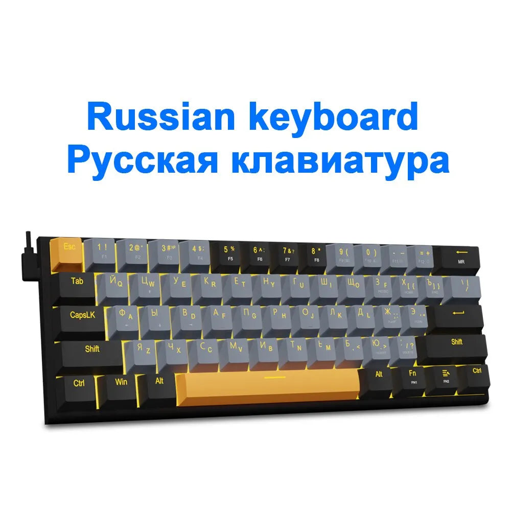 E-YOOSO Z11 USB Mechanical Keyboard &ndash; Red Switch Precision Z11-GB-RU / Red axis