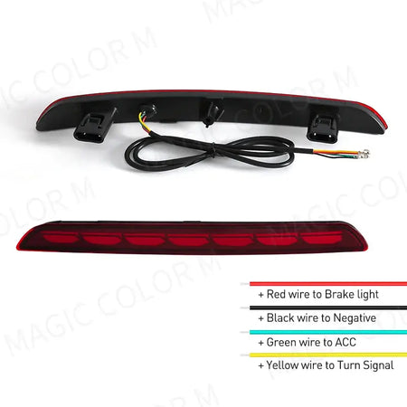 For Honda Civic 2021 2022 2023 Multi-function LED Rear Bumper Light Fog Lamp Auto Tail Bulb Brake Reflector Accessories by InterCyprus Trading Ltd