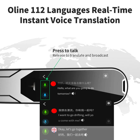 X10 Portable Scanning Reading Pen Translator - 112 Languages, WiFi, Smart Dictionary