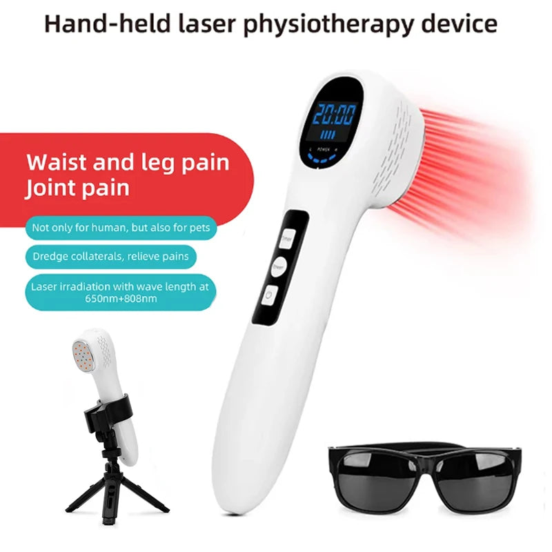 Χειροκίνητη Συσκευή Λέιζερ Υπέρυθρης Θεραπείας για Ανακούφιση από Πόνο στο Σώμα και Θεραπεία Τραυμάτων