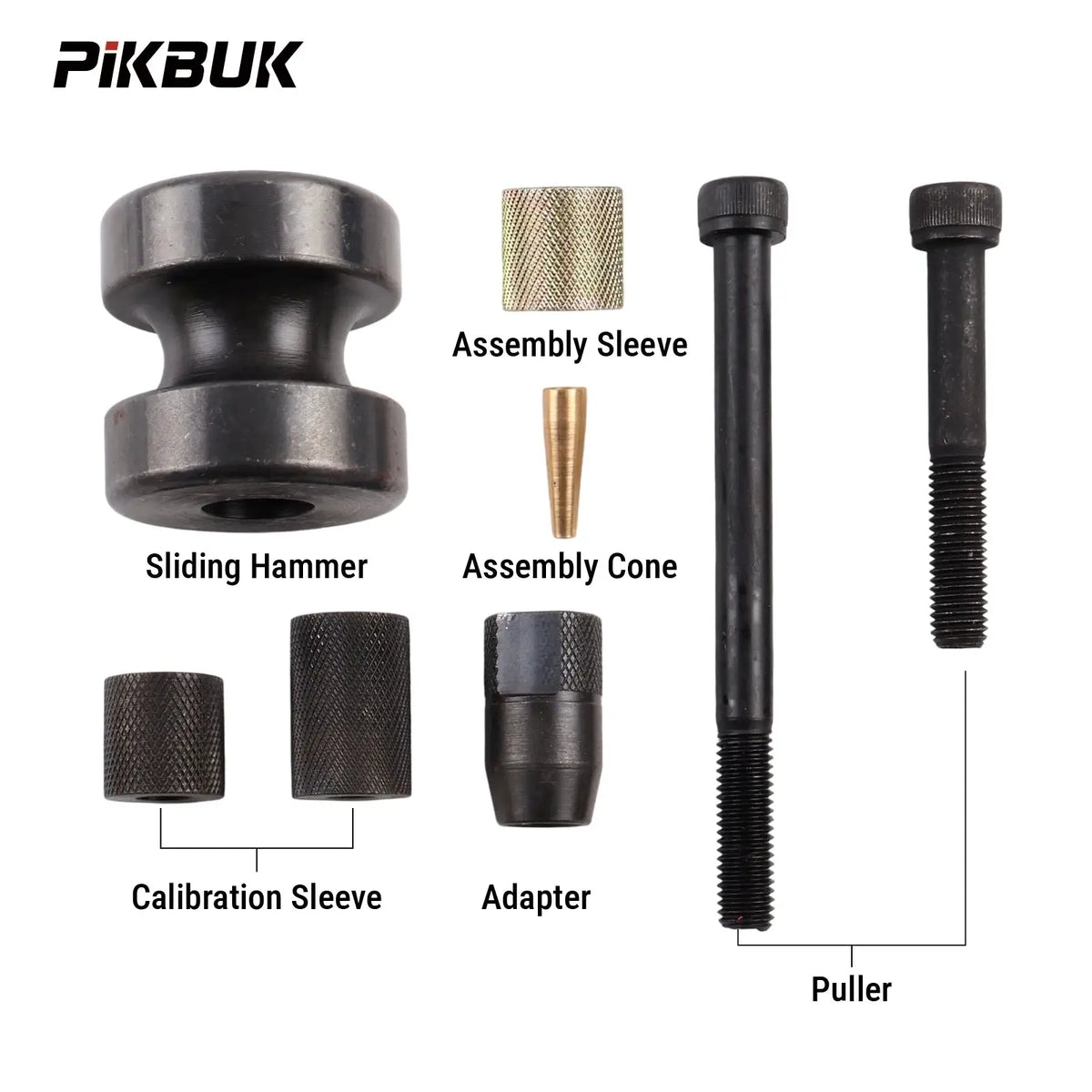 PIKBUK High Quality Car Engine Injector Puller Seal Installer Tool Set 130192 130194 130193 For BMW N63 N54 N14 N18 Engine by InterCyprus Trading Ltd