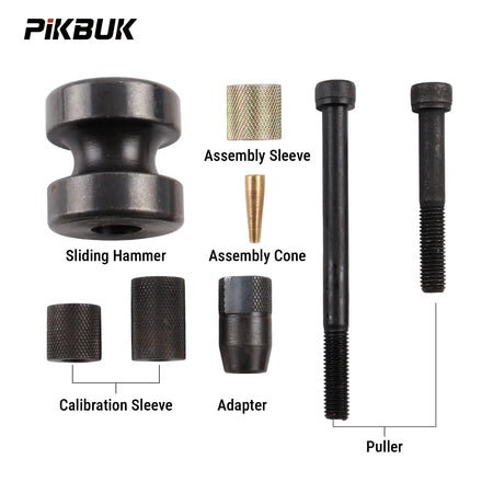 PIKBUK High Quality Car Engine Injector Puller Seal Installer Tool Set 130192 130194 130193 For BMW N63 N54 N14 N18 Engine by InterCyprus Trading Ltd