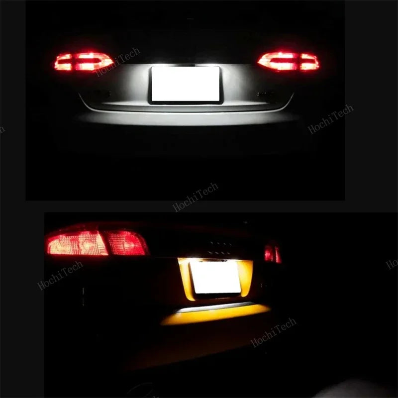 2x LED Φώτα Πινακίδας Με Canbus Για Audi A6 C5 RS6