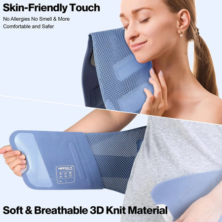 NEENCA Back Support Brace Adjustable Lumbar Support Belt Waist Wrap for Lower Back Pain Relief, Injuries, Sciatica, Scoliosis