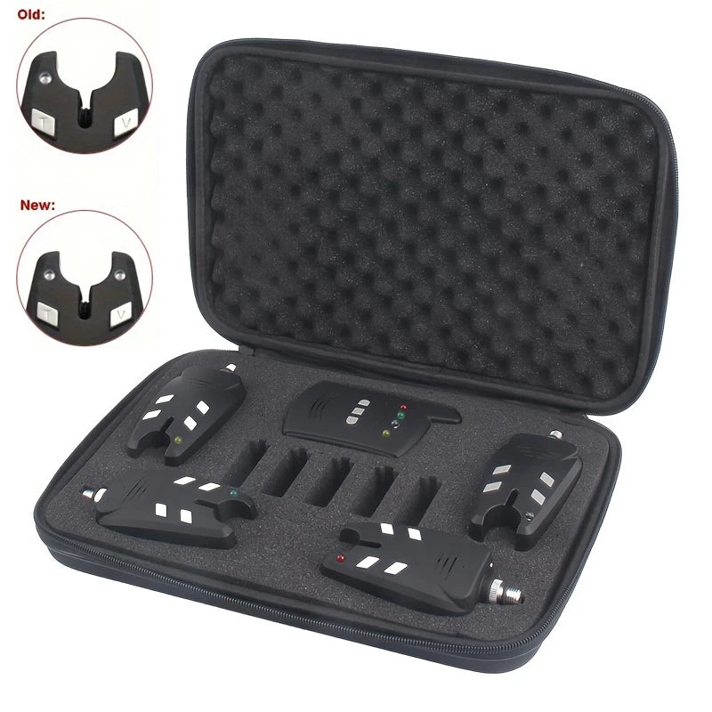 JSFUN Vodotěsný Bezdrátový LED Alarm na Úlovek Rybářský Příjímač