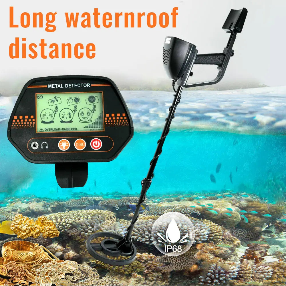 MD4070 Underground Metal Detector &ndash; Waterproof Search Coil