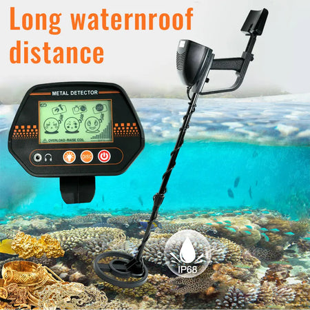 MD4070 Underground Metal Detector &ndash; Waterproof Search Coil