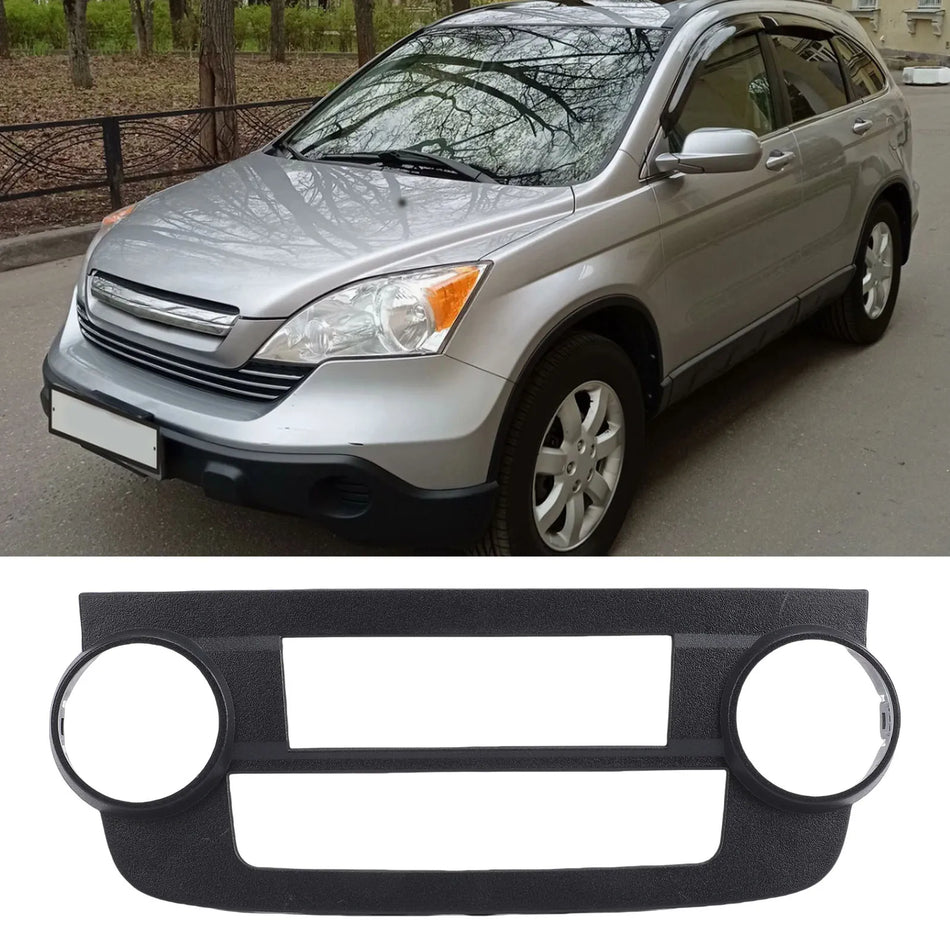 Czarny panel sterowania klimatyzacją HVAC z ABS do Honda CR-V 2007-2012