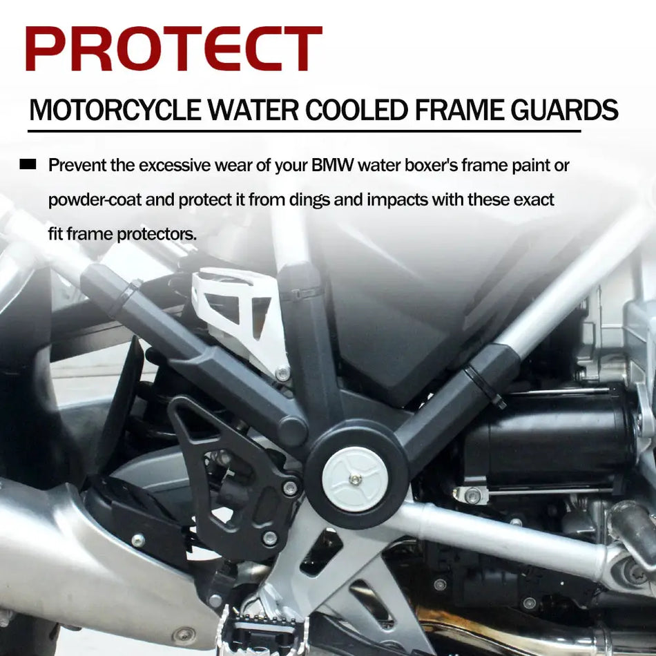 Motorcycle Frame Cover For BMW R1200GS/ADV R1250GS Adventure GS1200 2019-2023 Left&Right Side Filing Panel Trim Protector Covers by InterCyprus Trading Ltd