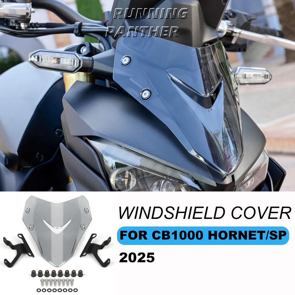 Vējstikla deflektors dūmakaini melns Honda CB1000 Hornet 2025 SP