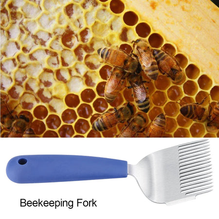 Beekeeping Uncapping Fork Stainless Steel &ndash; Plastic Handle