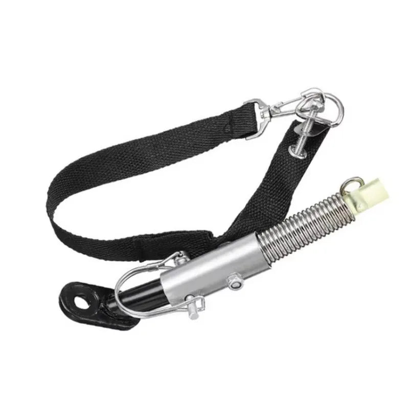 Conector de enganche para remolque de bicicleta para bebé y mascota, enlazador de acero